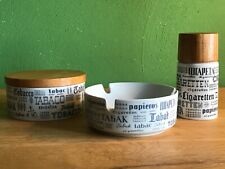 Raucher Set Wallendorf W1764 Porzellan Design Hubert Petras Burg Giebichenstein