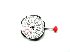 Miyota Uhrwerk Kal.2105, mit Tag-Datum,  Inklusive Batterie