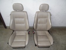 Ledersitze vorne Opel Astra G Cabrio Coupe Caravan Leder Sitze Sportsitze Beige