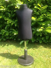 Kinder Alter 2/4 Schneiderpuppe Schneiderbüste Dummy Schneider Schwarz