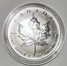 1 Unze Silbermünze Maple Leaf
