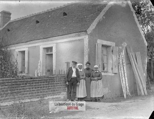 Landhaus motiv familie foto - landhaus,