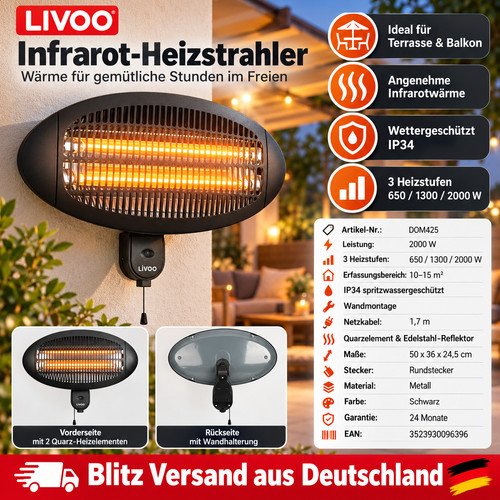 Infrarot heizung heizstrahler - infrarot,
