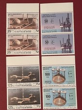 Briefmarken Vereinigte Arabische Emirate #43-46 1975 Arab Petroleum Conference 