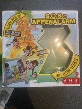 Mattel S.O.S Affenalarm Gesellschaftsspiel Spiel 52563