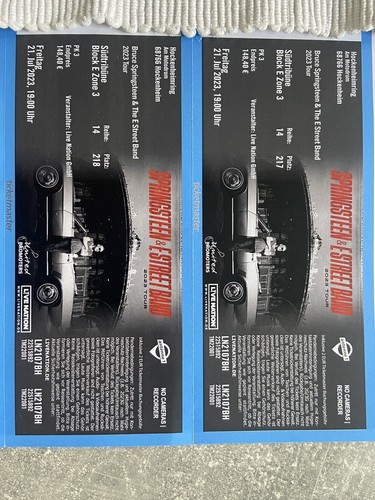 Bruce springsteen tickets - springsteen,