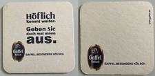 Bierdeckel Köln Privatbrauerei Gaffel Becker & Co. OHG (85)
