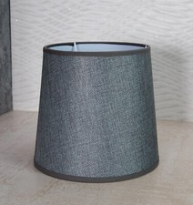 Lampenschirm grau 20cm Lampe