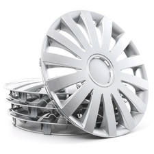 15" Zoll Radkappen Silber Radzierblenden Radblenden WIND 15