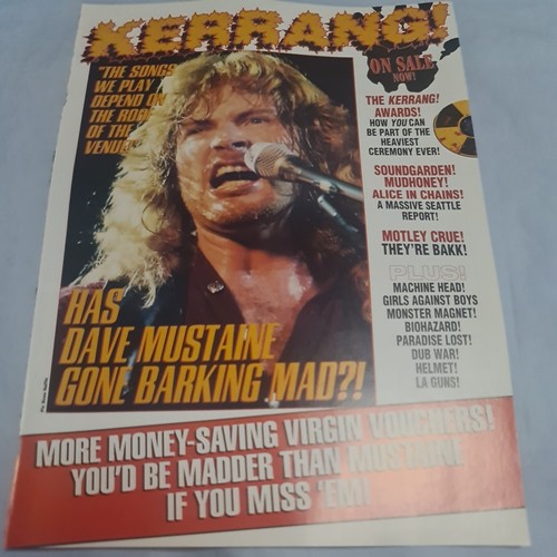 Vintage dave mustaine megadeth - dave,