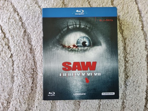 Saw blu ray box horror - 1-7, blu-ray