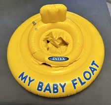 Intex Schwimmhilfe - My Baby Float - Schwimmring mit Sitz - Ø 70 cm - für 6-12 M