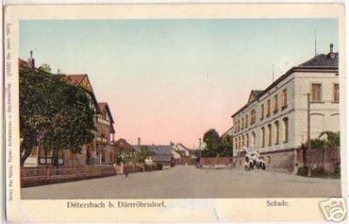 17719 dittersbach bei - ak,