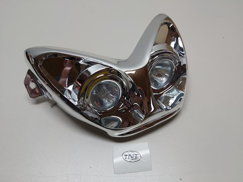 Doppel chrom scheinwerfer - chrom,