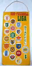 DFV Wimpel DDR Fußball Liga St. B HFC Chemie Dynamo Dresden Carl Zeiss Jena RWE