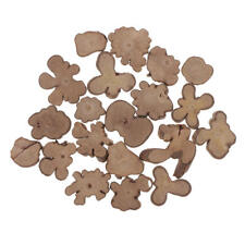 20x Holz Scheibe Baumstamm
