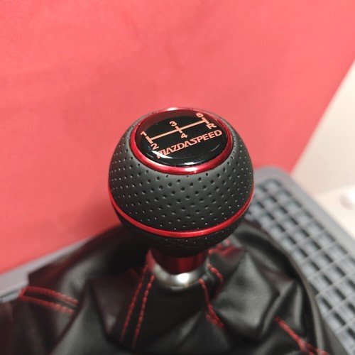 Rot leder mazdaspeed - rot,