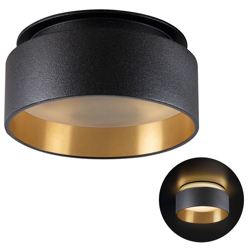 Sudara led einbauspot schwarz - led,