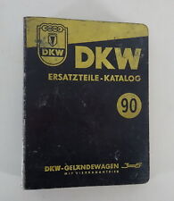 Teilekatalog / Ersatzteilliste DKW Munga (900 ccm) Auto Union Baujahr 1956-1958