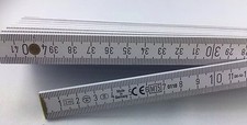4m Zollstock 4 m weiß