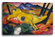 Kunstdruck Franz Marc - Gelbe