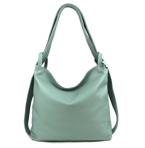Damen leder 2in1 rucksack - damen,
