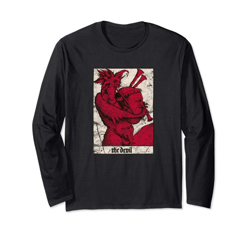 Baphomet langarmshirt teufel - langarmshirt,