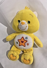 Glücksbärchis Care Bears Kuscheltier gelb Sterne ca. 25 cm Sonnenscheinbärchi