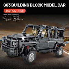 Geländewagen Bausteine G-Klasse Bausatz Bauspielzeug 6 Jahre+ Spielzeug Geschenk