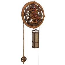 WOODEN CITY Wanduhr 3D Holz Puzzle Holzmodell DIY Bausatz Industrial Wall Clock