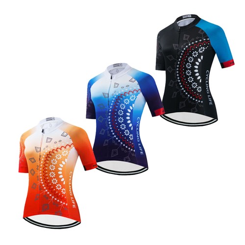 Fahrradtrikot damen kurzarm - fahrradtrikot,