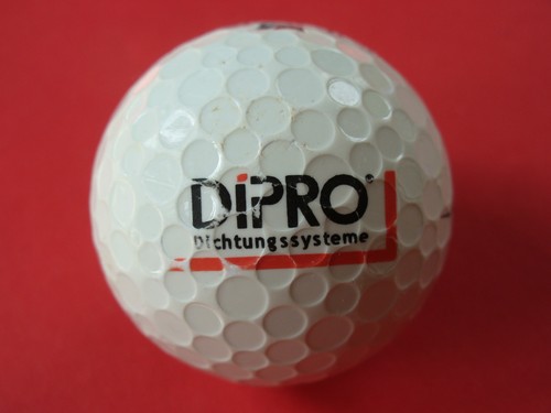 Golfball mit logo dipro - golfball,