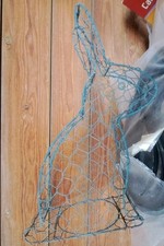 Buchsbaum KANINCHEN hase Draht Grün Figur formschnitt