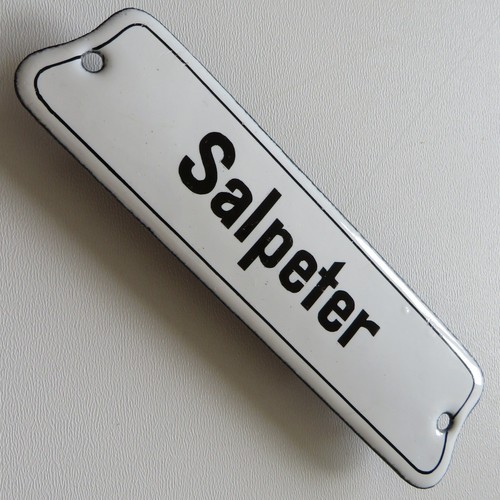 Sal peter antikes - peter, emailschild