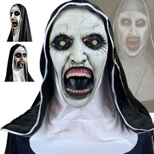 Horror The Nun Latex Maske
