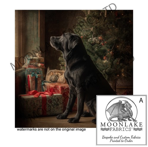 Schwarzer labrador vintage - schwarzer,
