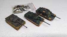 3 kleine Panzer Tiger 1 Leopard 1 2 - Roco? 1:87 diorama Modelle