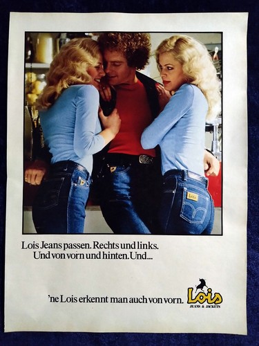 Lois jeans originale werbung - lois,