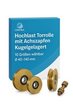 Schwerlast Torrolle V-Nut Laufrolle Hochlast Torrolle Rolltor Schiebetür