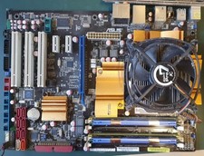 Asus P5Q Rev 1.03G Mainboard Intel Core2 Quad Q8200@2,33 GHZ 4 GB RAM