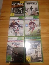 Xbox 360 6 Spiele Tony Hawk's, FIFA 14+15, Need for Speed Guter Zustand