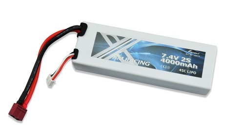 Lipo akku 4000mah 45c - lipo, 7,4v