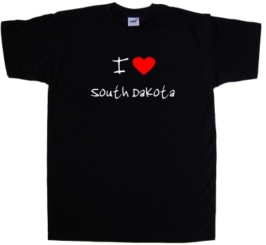 Love heart south dakota - love,