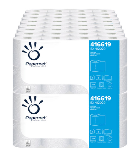 128 rollen toilettenpapier - 128,