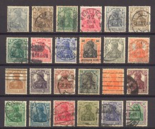 Lot aus MiNr. 53-150 Deutsches