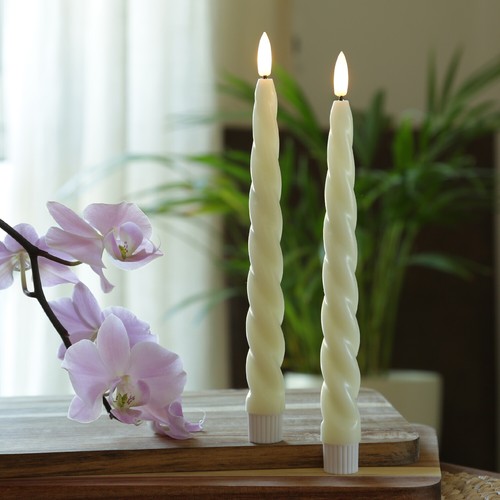 Led stabkerzen twist - led,