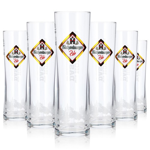 Hachenburger bier glas 2l - bier,