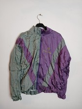 Sergio Tacchini Vintage Trainingsjacke Gr. S Lila 80er Jahre Retro Tennis...