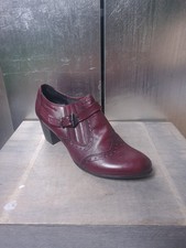 Neuwertige TAMARIS Hochfront Pumps Gr 40 dunkelrot braun Absatz Schuhe 1871