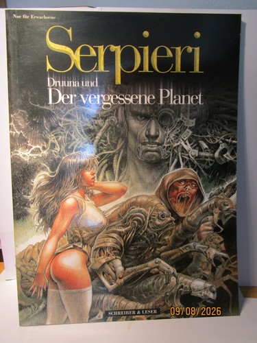 Comic serpieri der - serpieri,